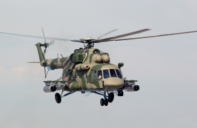 Авиационный завод в Улан-Удэ заканчивает постройку первого боевого вертолета Ми-8АМТШ-ВА для службы в Арктике
